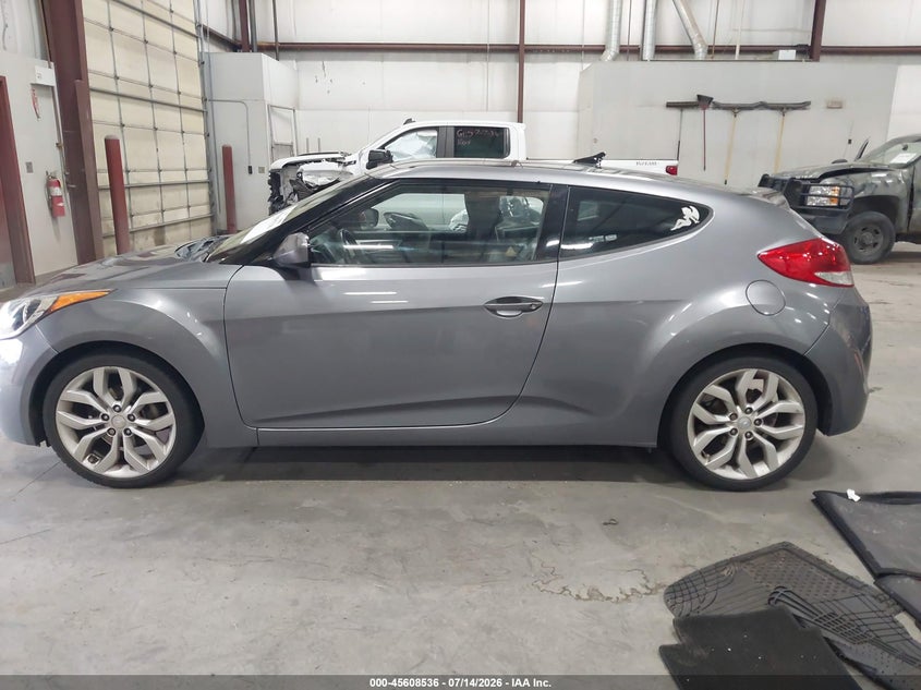 2012 Hyundai Veloster Base W/Black VIN: KMHTC6AD1CU026768 Lot: 45608536