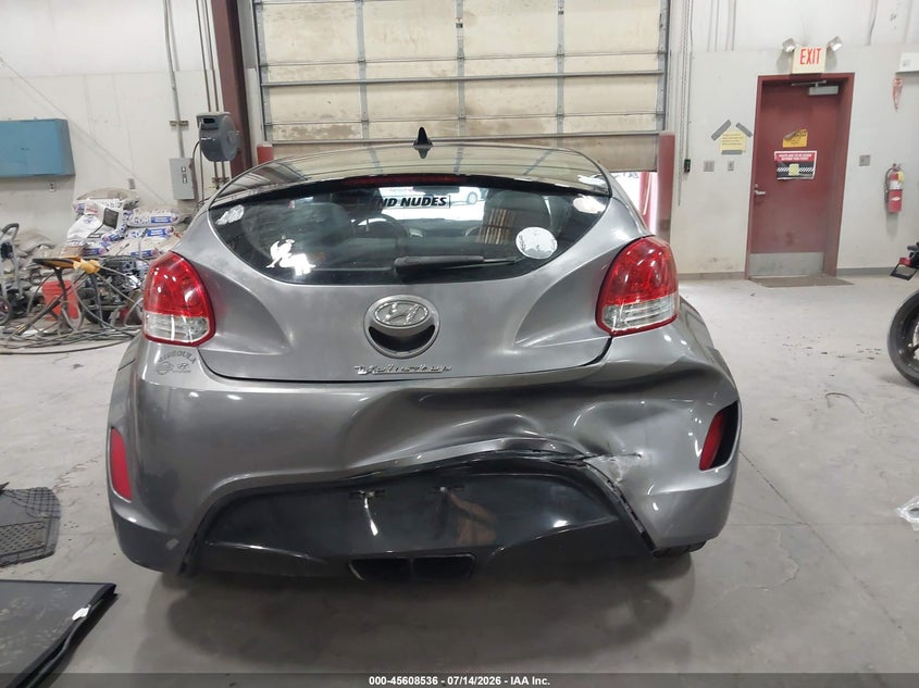 2012 Hyundai Veloster Base W/Black VIN: KMHTC6AD1CU026768 Lot: 45608536