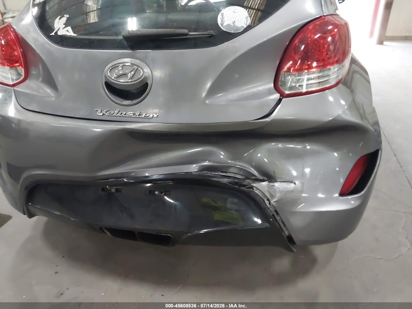 2012 Hyundai Veloster Base W/Black VIN: KMHTC6AD1CU026768 Lot: 45608536