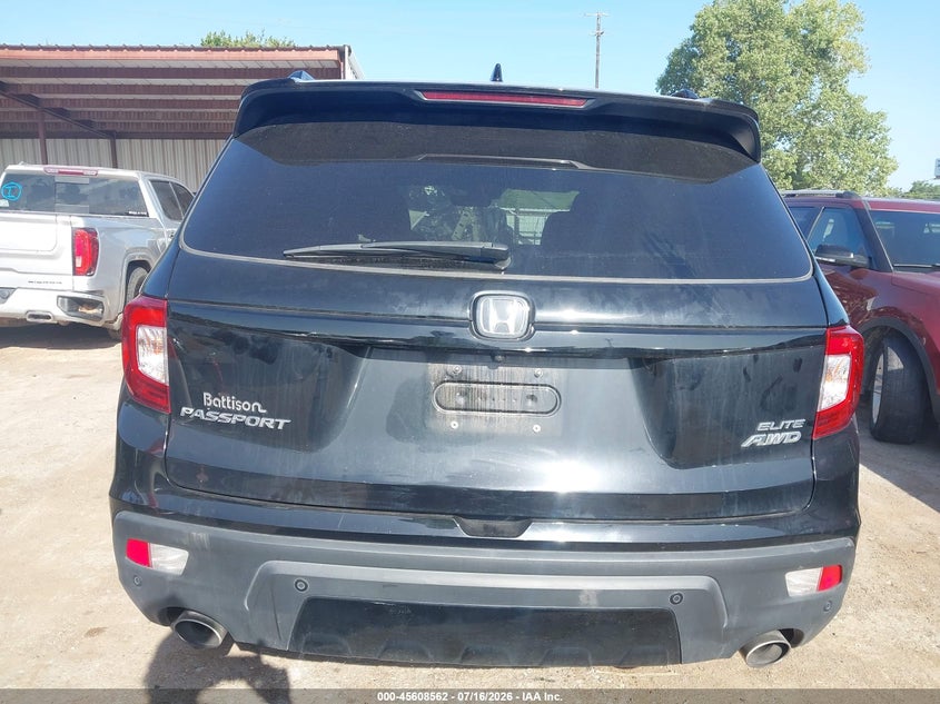 2020 Honda Passport Awd Elite VIN: 5FNYF8H06LB017251 Lot: 45608562