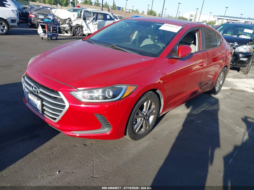 2018 Hyundai Elantra Sel 5NPD84LF2JH322094 photo 1