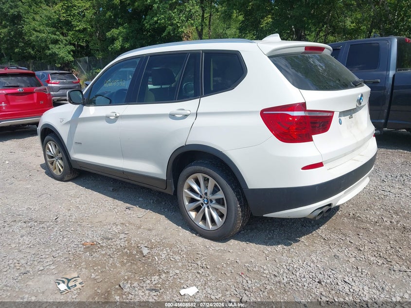 Vin: 5uxwx9c51e0d18459, lot: 46107005, bmw x3 xdrive28i 20143