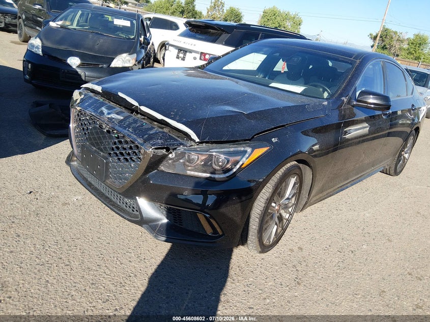 Vin: kmhgn4jb7ju233998, lot: 46107025, genesis g80 3.3t sport 20182