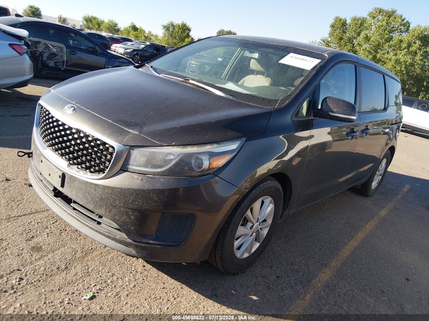 Vin: kndmb5c15j6389147, lot: 46107045, kia sedona lx 20182