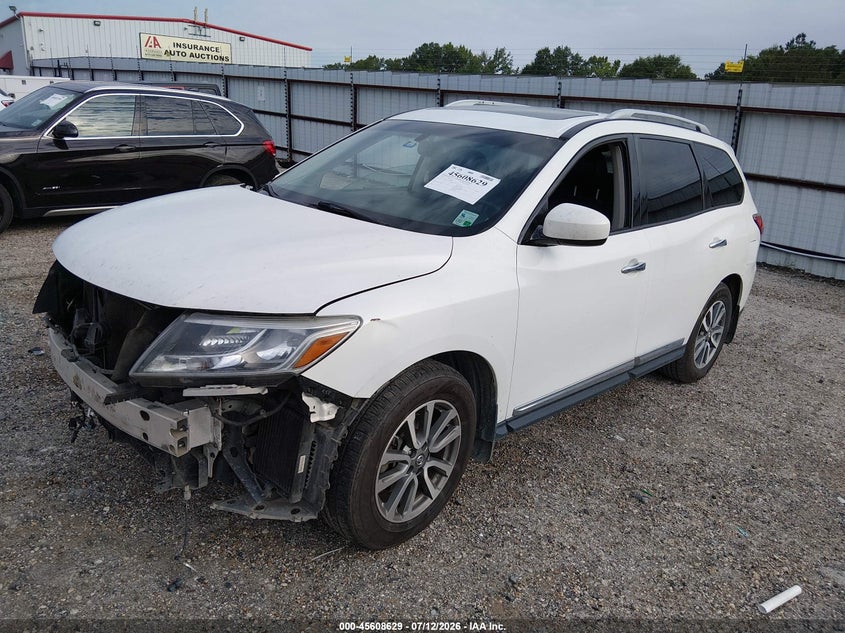 2014 NISSAN PATHFINDER SPORT UTILITY VEHICLE 3.5L V-6 DOHC, VVT, 260HP