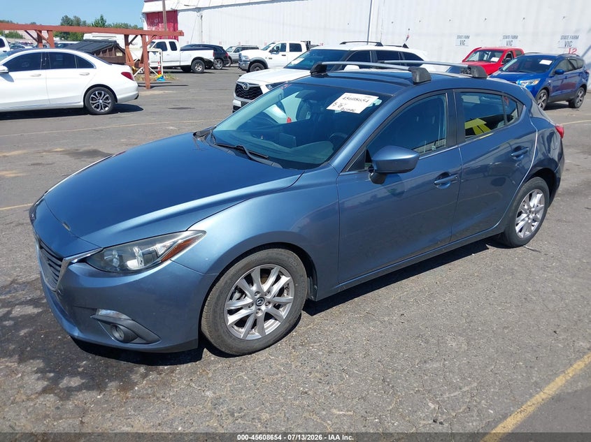 Vin: jm1bm1m76f1240683, lot: 46107077, mazda mazda3 i grand touring 20152