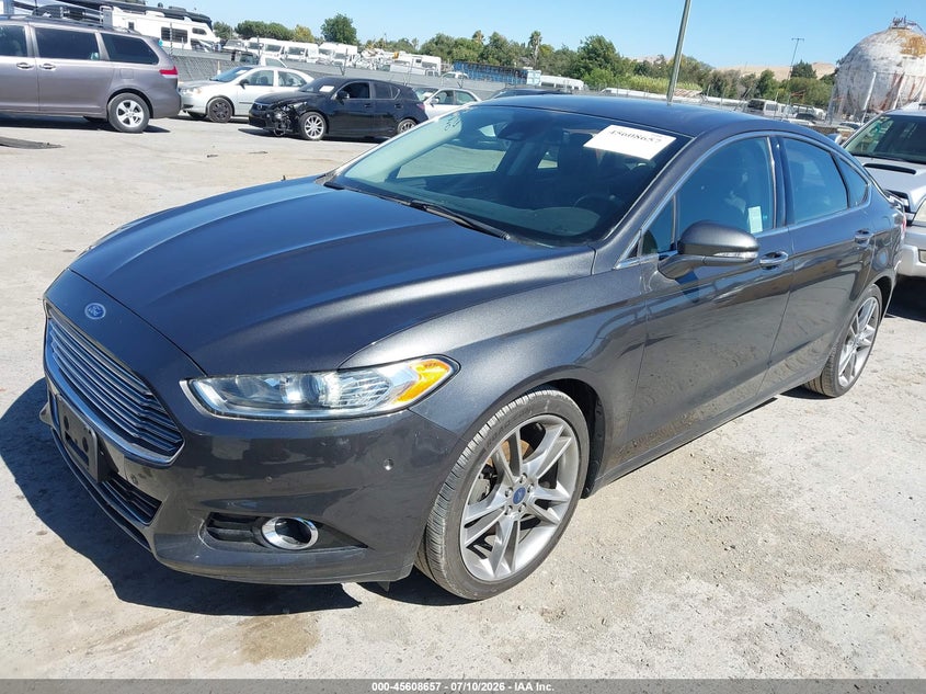 2016 Ford Fusion Titanium 3FA6P0K92GR106628 photo 1