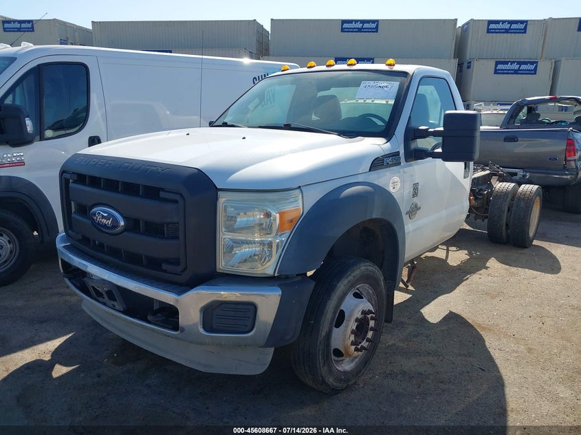 2011 FORD SUPER DUTY F-450 DRW auction photo 2