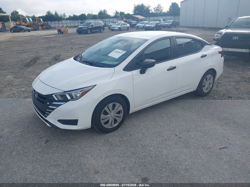 2023 Nissan Versa 1.6 S Xtronic Cvt 3N1CN8DV0PL848673 photo 1