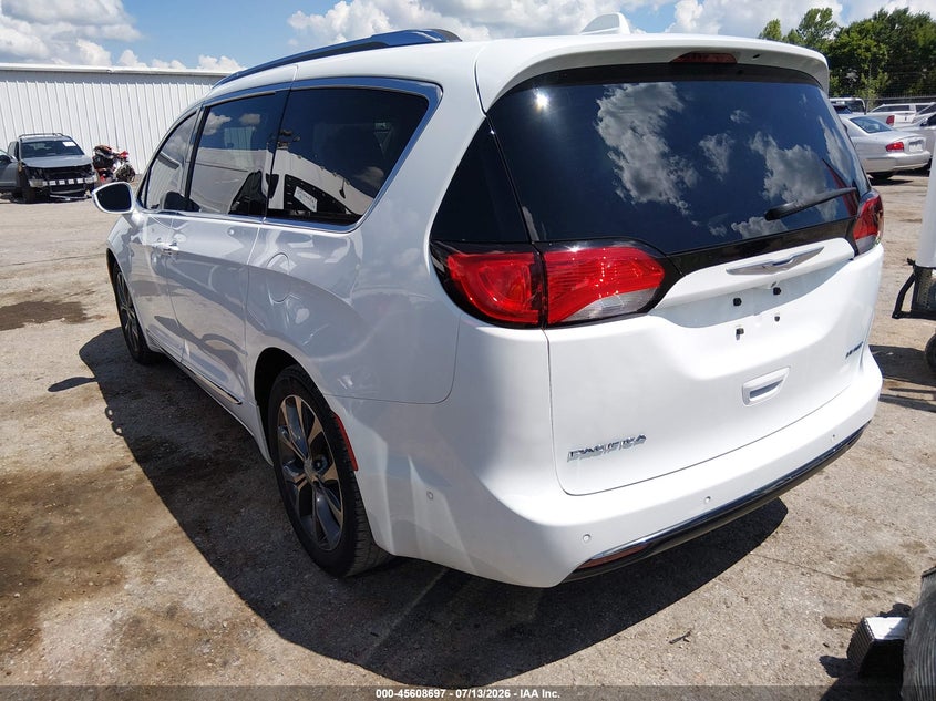 Vin: 2c4rc1gg9hr839685, lot: 46107120, chrysler pacifica limited 20173