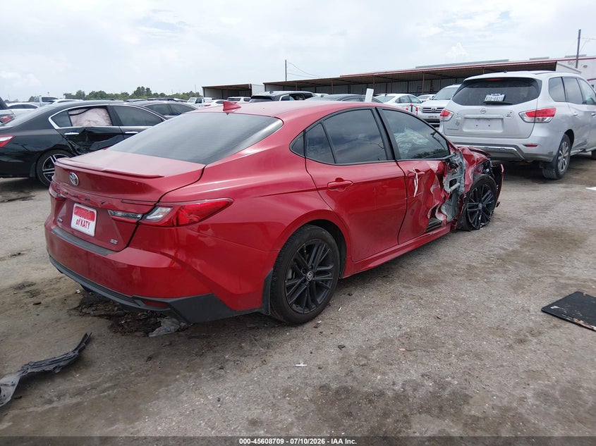 2025 TOYOTA CAMRY auction photo 4