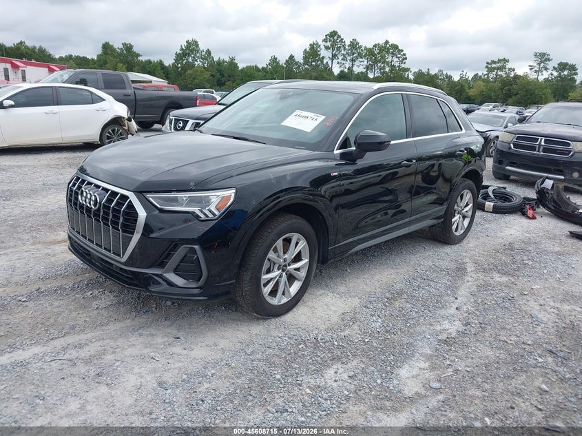 Vin: wa1decf3xs1087581, lot: 46107138, audi q3 premium 45 tfsi s line quattro tiptronic 20252