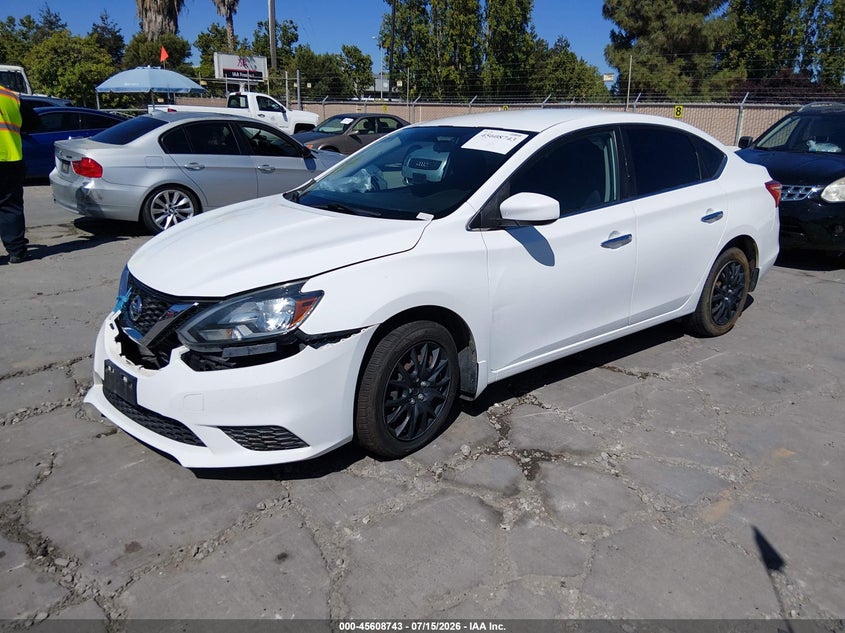 2016 Nissan Sentra S 3N1AB7AP5GY242689 photo 1