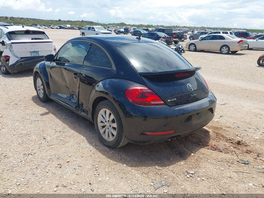 Vin: 3vwfd7at6jm703081, lot: 46107199, volkswagen beetle 2.0t coast/2.0t s 20183