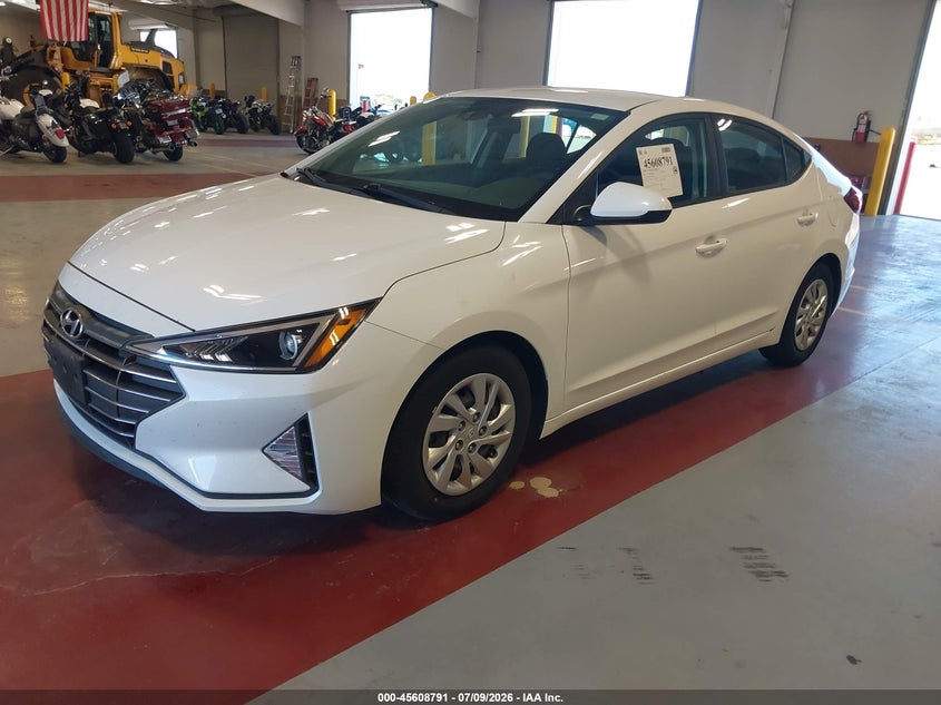 2020 Hyundai Elantra Se, Звичайний знос, IAAI, VIN 5NPD74LF9LH610653 — фото 2