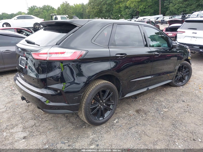 Vin: 2fmpk4j91lbb33314, lot: 46107225, ford edge st line 20204