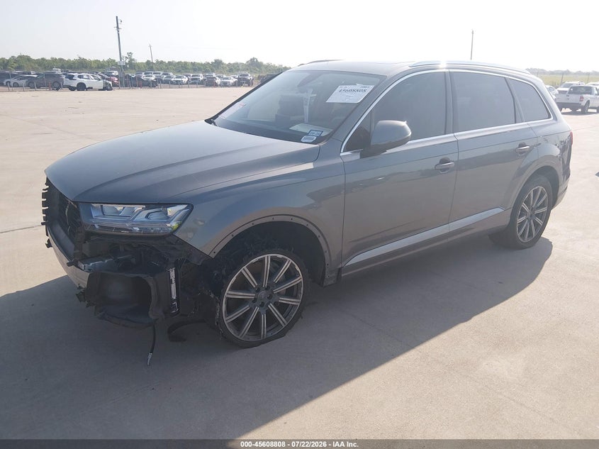 Vin: wa1vaaf71jd025278, lot: 46107231, audi q7 3.0t premium 20182