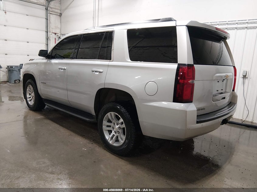 Vin: 1gnskaec0jr150626, lot: 46107291, chevrolet tahoe ls 20183