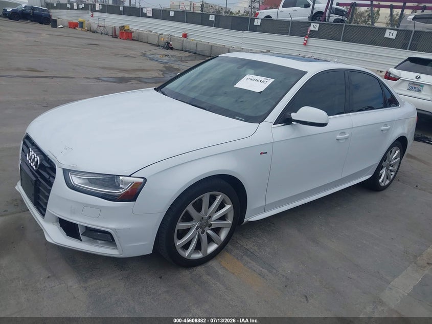 Vin: waubfafl0en028046, lot: 46107305, audi a4 2.0t premium 20142