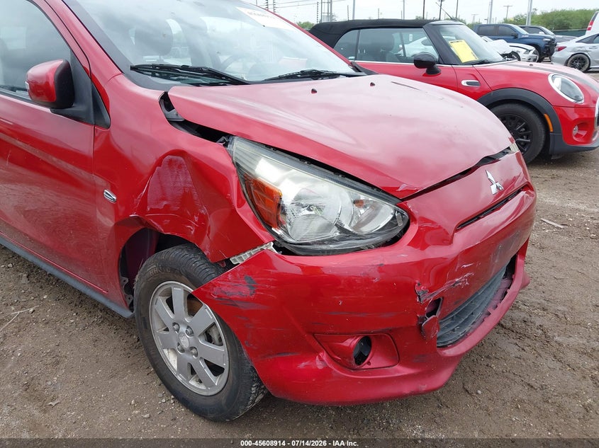 2015 Mitsubishi Mirage Es VIN: ML32A4HJ6FH038081 Lot: 45608914