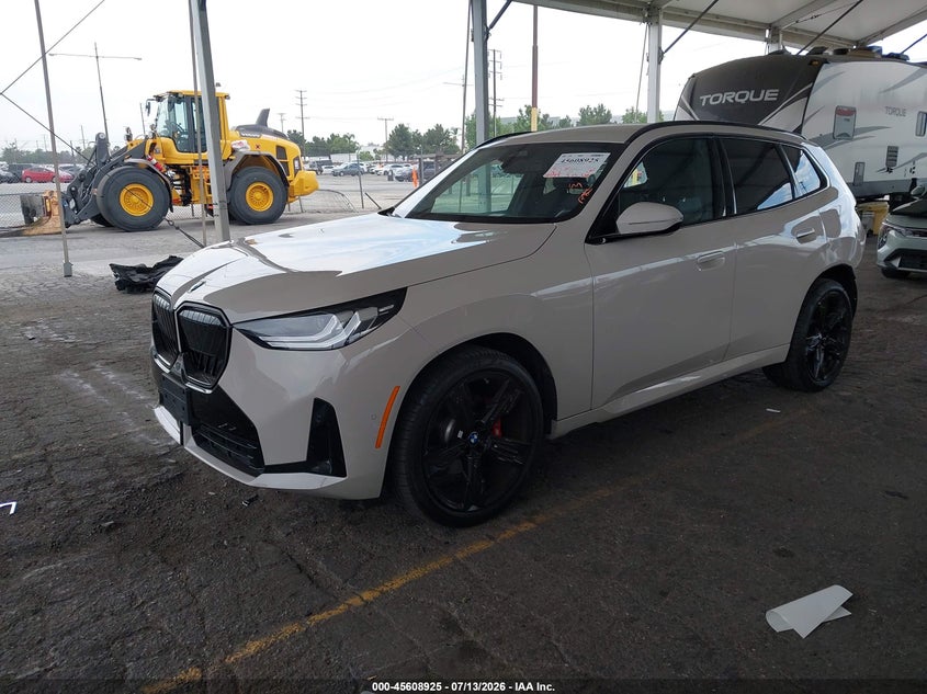 2025 BMW X3, Rear, IAAI, VIN 5UX53GP00S9115111 — photo 2