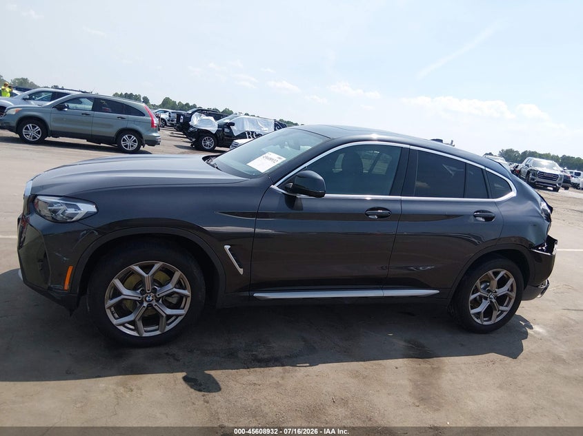2022 BMW X4 xDrive30I VIN: 5UX33DT0XN9M96885 Lot: 45608932