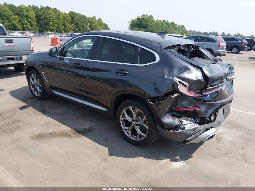 Vin: 5ux33dt0xn9m96885, lot: 46107355, bmw x4 xdrive30i 20223