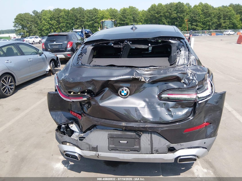 2022 BMW X4 xDrive30I VIN: 5UX33DT0XN9M96885 Lot: 45608932