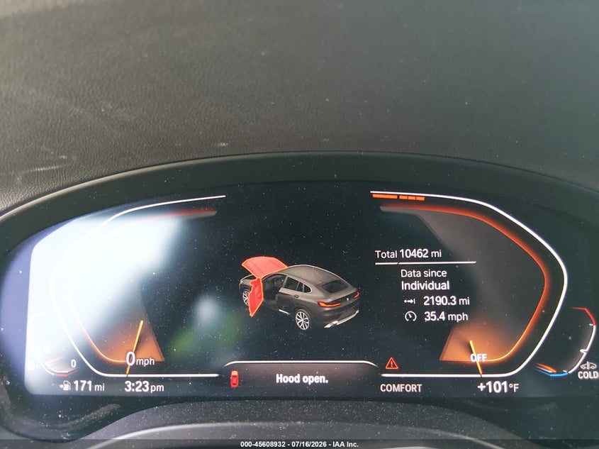 2022 BMW X4 xDrive30I VIN: 5UX33DT0XN9M96885 Lot: 45608932