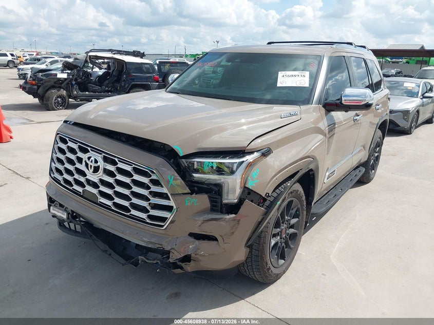 Vin: 7svaaaba1tx091617, lot: 46107361, toyota sequoia 1794 edition 20262