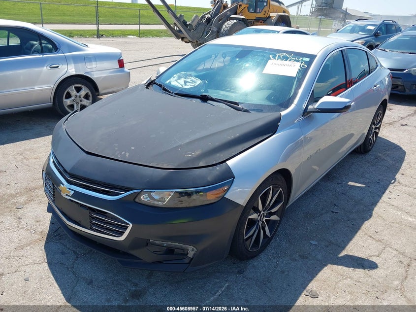 2018 Chevrolet Malibu, Right Front, IAAI, VIN 1G1ZD5ST0JF288948 — photo 2