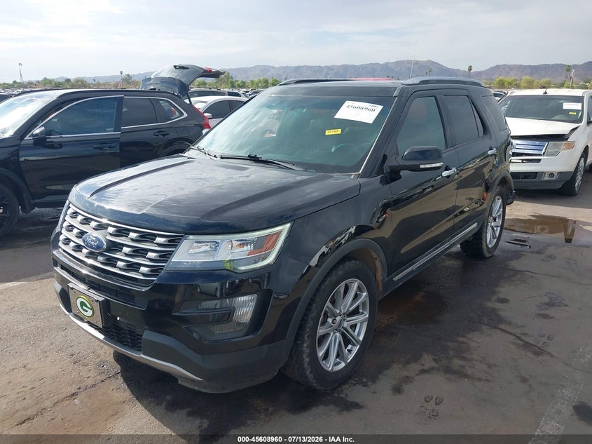 Vin: 1fm5k8f85gga88276, lot: 46107383, ford explorer limited 20162