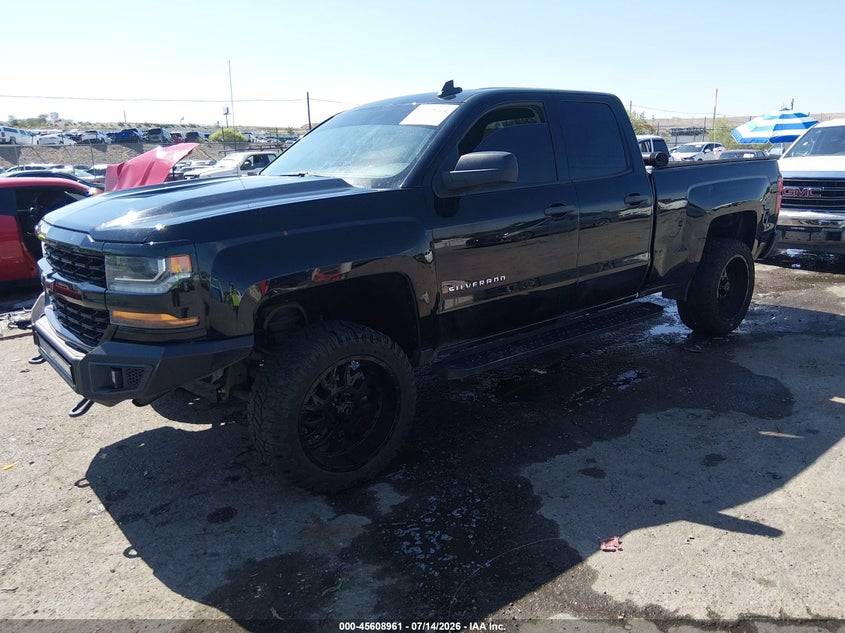 2018 Chevrolet Silverado, Удар ззаду, IAAI, VIN 1GCRCPEC5JZ106371 — фото 2