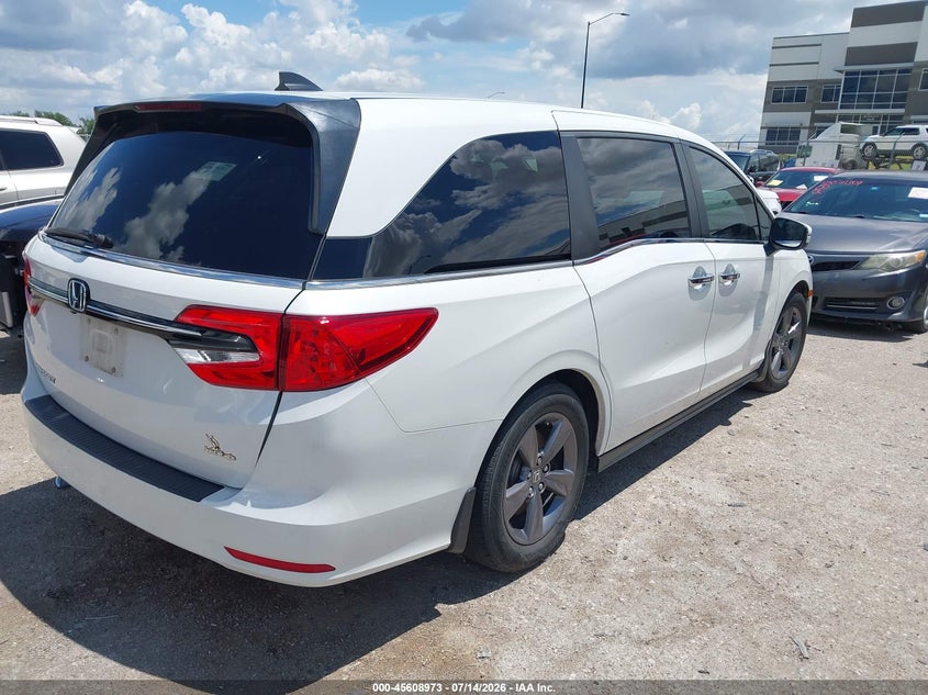 Vin: 5fnrl6h55mb032886, lot: 46107396, honda odyssey ex 20214