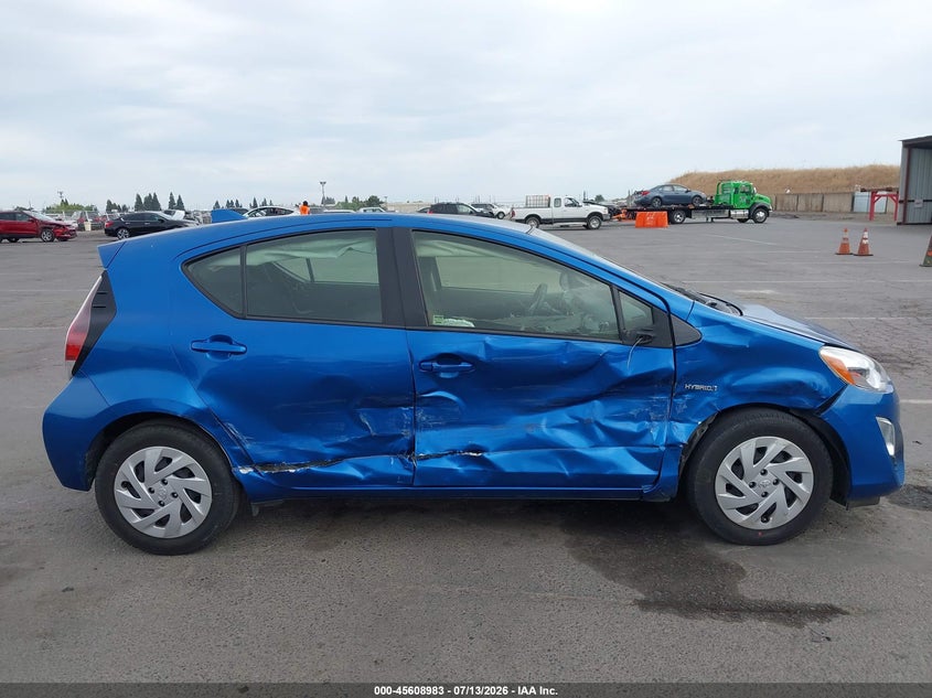 2016 Toyota Prius C Two VIN: JTDKDTB35G1132133 Lot: 45608983
