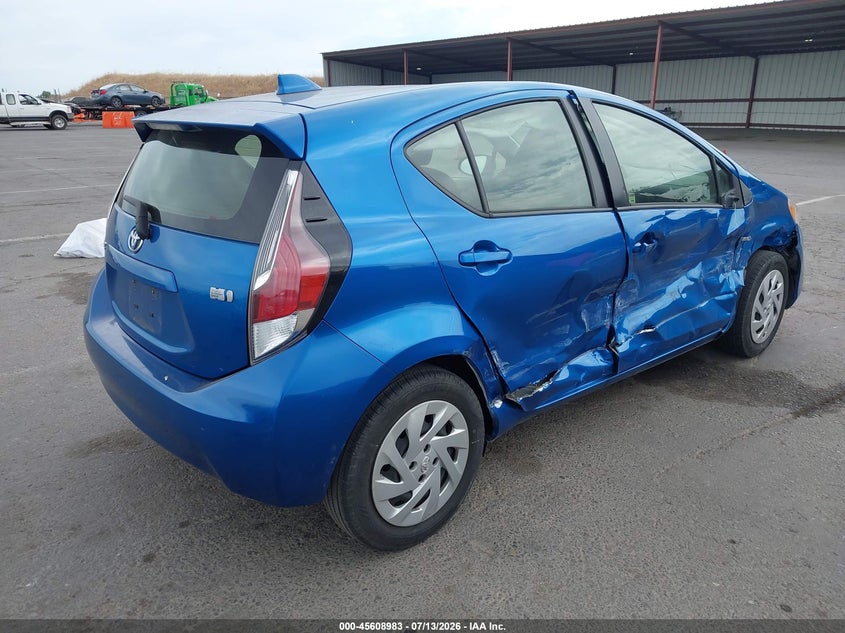 2016 Toyota Prius C Two VIN: JTDKDTB35G1132133 Lot: 45608983