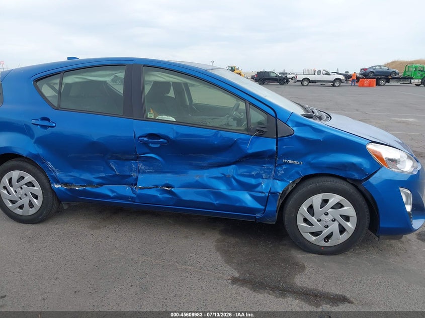 2016 Toyota Prius C Two VIN: JTDKDTB35G1132133 Lot: 45608983