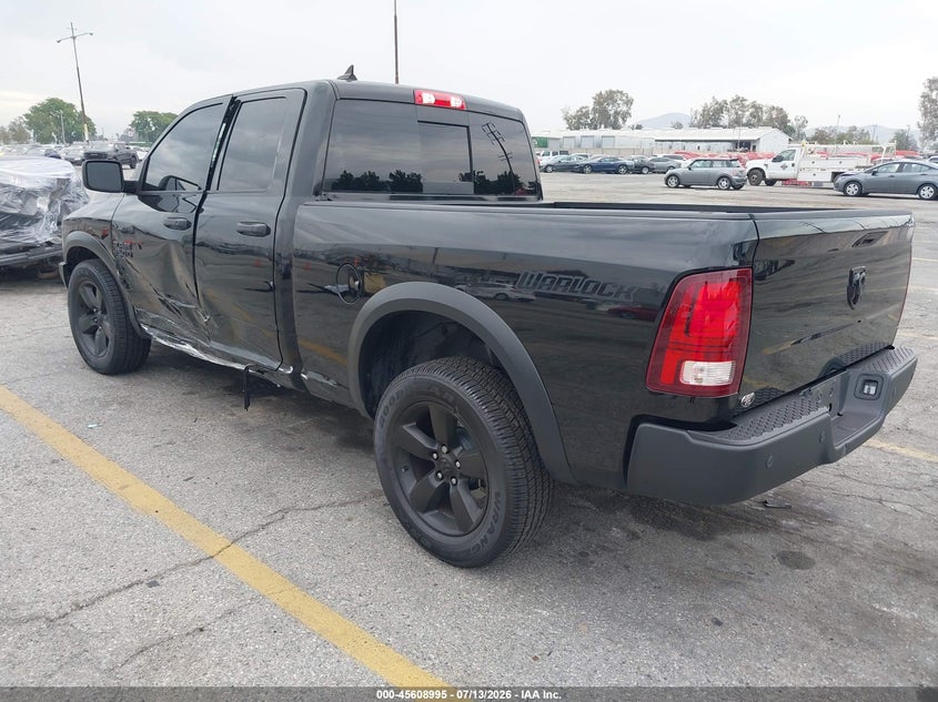 Vin: 1c6rr6gg9ls144603, lot: 46107418, ram 1500 classic warlock  4x2 6'4 box 20203