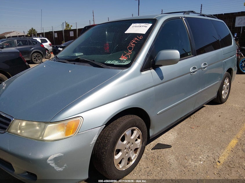 2004 Honda Odyssey, Left Side, IAAI, VIN 5FNRL18944B030066 — photo 2