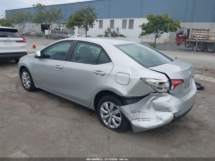 Vin: 5yfburhe9gp519047, lot: 46107436, toyota corolla le 20163