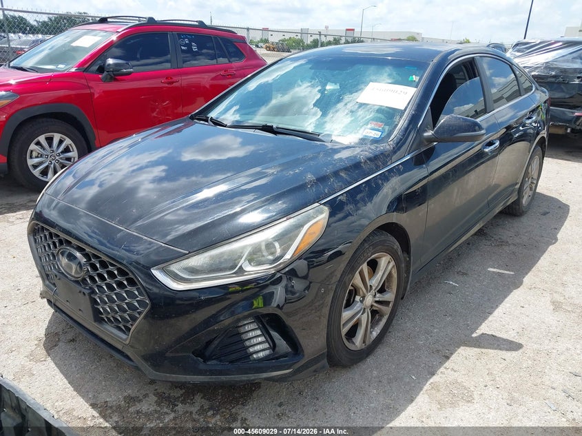 2018 Hyundai Sonata Sel+ 5NPE34AF6JH719944 photo 1