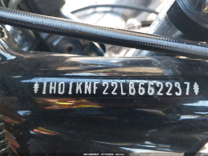 VIN 1HD1KNF22LB662237 2020 HARLEY-DAVIDSON FLHTK