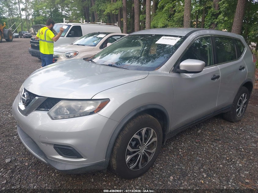 KNMAT2MV4GP661111 2016 NISSAN ROGUE S photo 1
