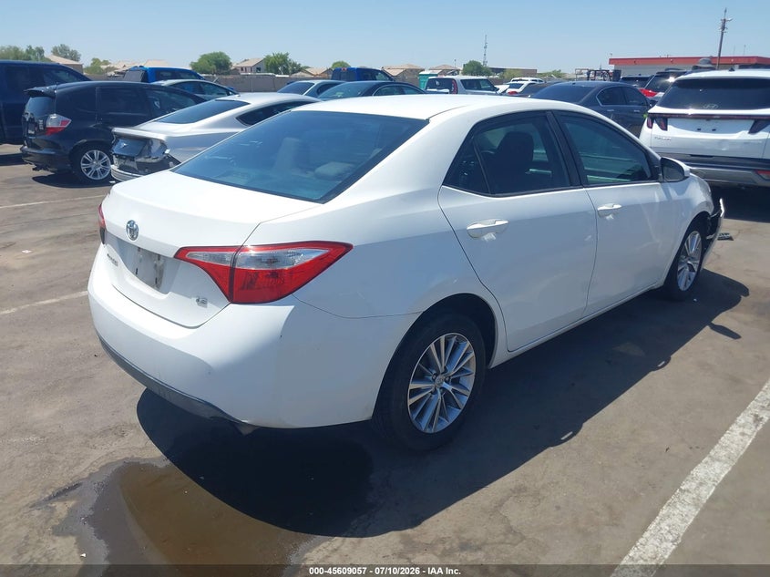 2014 TOYOTA COROLLA auction photo 4