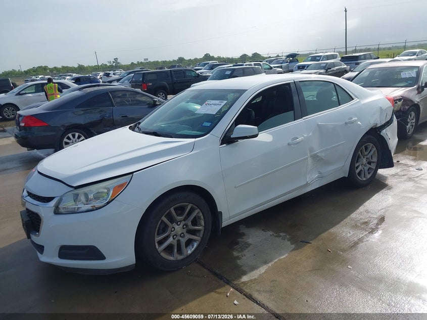 2015 Chevrolet Malibu, Rear, IAAI, VIN 1G11C5SL1FF234260 — photo 2