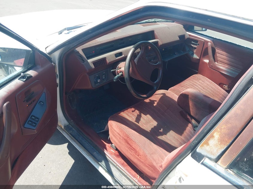 1991 PONTIAC 6000 auction photo 5