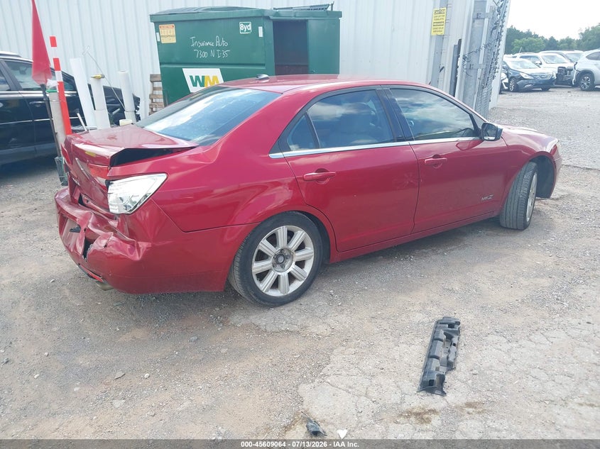 2009 Lincoln Mkz VIN: 3LNHM26T69R611907 Lot: 45609064