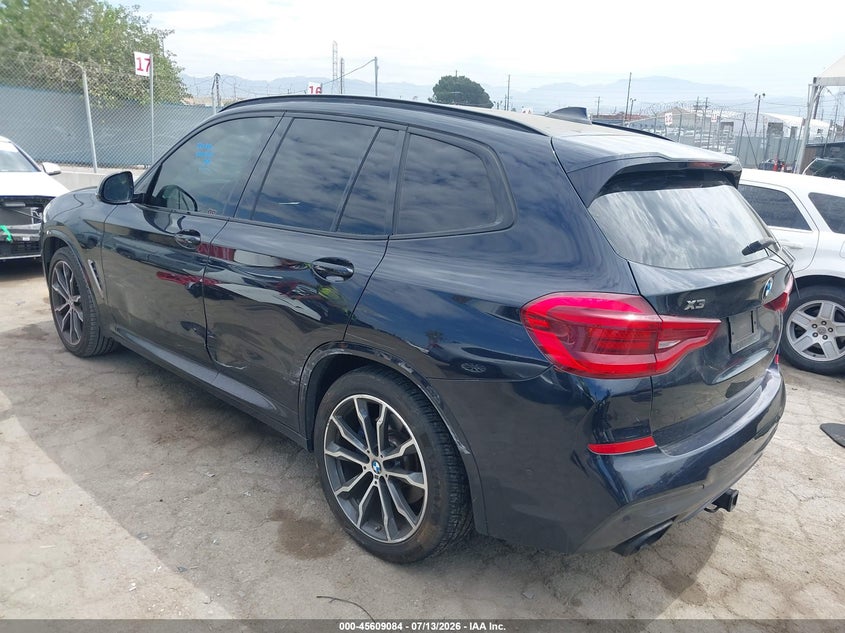 Vin: 5uxts3c58jla45883, lot: 46107507, bmw x3 m40i 20183