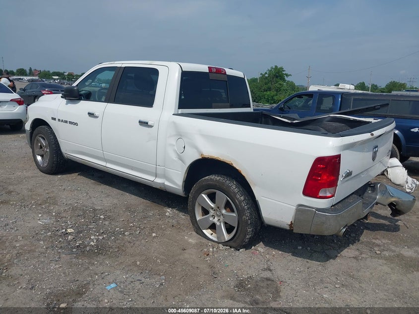 Vin: 1c6rd7lt6cs109878, lot: 46107510, ram 1500 big horn 20123