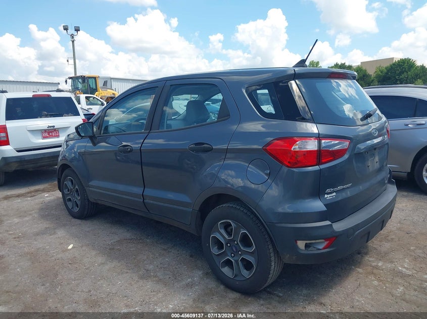 2020 Ford Ecosport S VIN: MAJ3S2FE5LC325371 Lot: 45609137